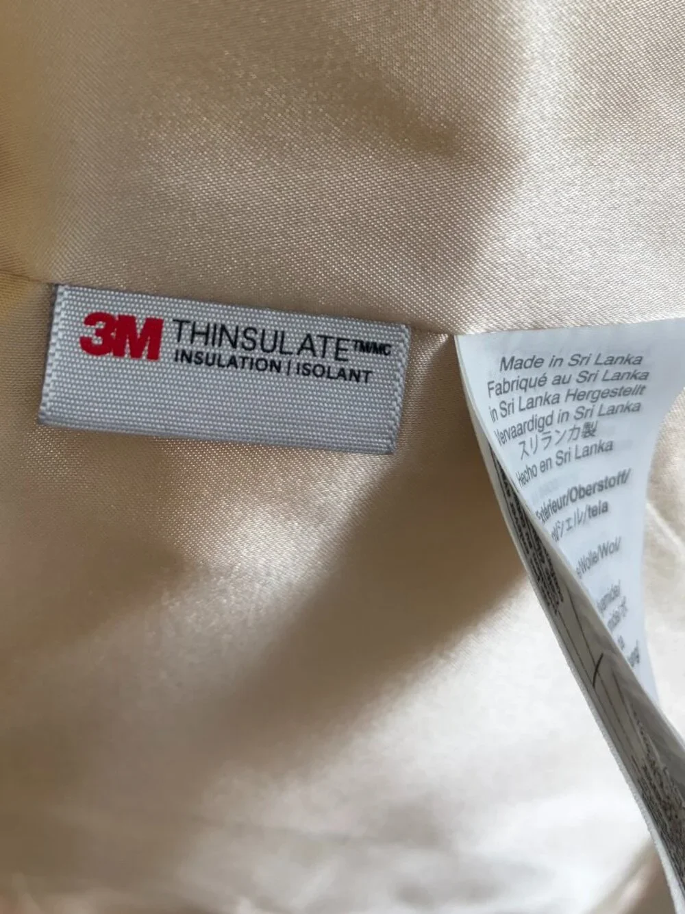 J.Crew Lady Day Coat Italian Double Cloth Wool Thinsulate Yellow 2